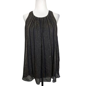 L'Agence silk embellished sleeveless top